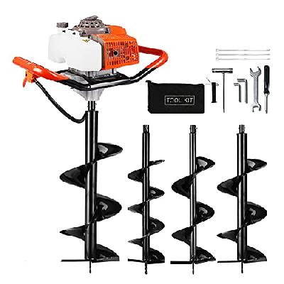 Gasoline Auger Drill 63cc - 12"